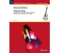Méthodes et pédagogie SCHOTT RAGOSSNIG KONRAD - STEP BY STEP (60 ETUDES) - GUITARE Guitare acoustique