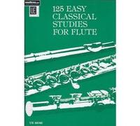 125 easy classical studies for flute edite par frans vester