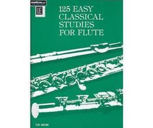 Méthodes et pédagogie UNIVERSAL EDITION VESTER FRANS - 125 ETUDES CLASSIQUES FACILES - FLUTE Flute