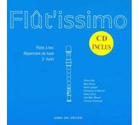 Collectif – Flût'issimo Volume 2 – Méthodes et pédagogie – Livre + CD