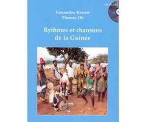 Méthodes et pédagogie VAN DE VELDE KONATE F./ OTT T. - RYTHMES ET CHANSONS DE LA GUINEE + CD - PERCUSSION Autres percussions