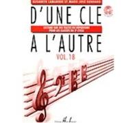 Méthodes et pédagogie VAN DE VELDE LAMARQUE E. / GOUDARD M.-J. - D'UNE CLE A L'AUTRE VOL.1B + CD Formation musicale - solfège