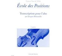 Van De Velde E./ Borsarello J. - Ecole Des Positions 3eme - Alto
