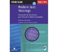 Méthodes et pédagogie VOLONTE&CO PEASE TED/PULLING KEN - MODERN JAZZ VOICINGS + CD - ITALIAN VERSION Chant G