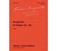 Méthodes et pédagogie WIENER URTEXT EDITION BURGMULLER F. - 25 ETUDEN OP. 100 - PIANO Piano