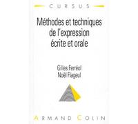 Méthodes et techniques d'expression écrite et orale