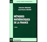 Méthodes mathématiques de la finance