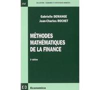 Methodes mathematiques de la finance Gabrielle Demange (Auteur)