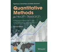 Méthodes quantitatives pour la recherche en santé : un... Book