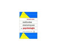 Méthodes statistiques en psychologie - Bernard Cadet - Publications Universite Caen - Livre