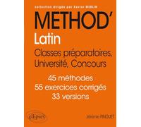 Méthod'Latin • Classes préparatoires, Université, Concours