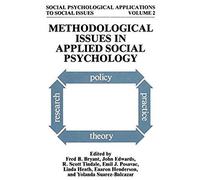 Methodological Issues In Applied Social Psychology