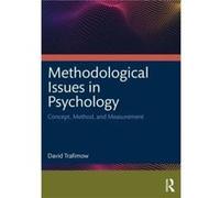 Methodological Issues in Psychology by David Trafimow David Trafimow (Auteur)