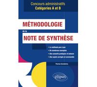 Méthodologie de la note de synthèse