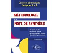 Méthodologie de la note de synthèse - Thomas Govedarica - Ellipses - broché - Scolaire / Universitaire