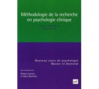 Méthodologie De La Recherche En Psychologie Clinique