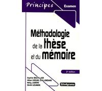 Méthodologie de la thèse et du mémoire