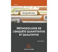 Méthodologie de l'enquête quantitative et qualitative
