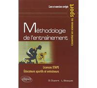 Méthodologie de l'entraînement