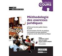 Méthodologie des exercices juridiques, 3ème Ed.