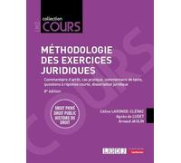 Méthodologie des exercices juridiques: Commentaire d'arrêt, cas pratique, commentaire de texte, questions à réponse courte, dissertation juridiqueDroit privé - Droit public - Histoire du droit