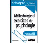 Méthodologie et exercices de psychologie Cycle1 - Caroline Sahuc - Studyrama Eds - broché - Etude