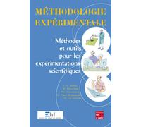 Méthodologie expérimentale : méthodes et outils pour les expérimentations scientifiques - Philippe Courcoux - Technique Et Documentation - broché - Scolaire / Universitaire