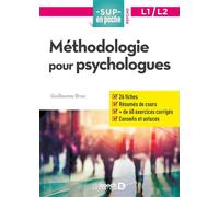 Méthodologie pour psychologues 2017 - Guillaume Broc - De Boeck Supérieur - broché - Manuel