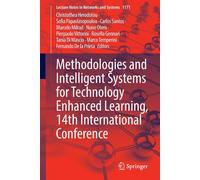 Methodologies And Intelligent Systems For Technology Enhanced Learning, 14th International Conference
