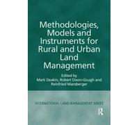 Methodologies, Models And Instruments For Rural And Urban Land Management
