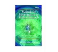 Methods for Meta-Analysis in Medical Research Sutton, Alexander Julian, Abrams, Keith R., Jones, David R. (Auteur)