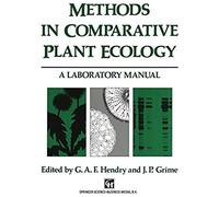 Methods In Comparative Plant Ecology