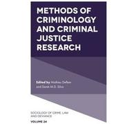 Methods of Criminology and Criminal Justice Research Methods of Criminology and Criminal Justice Research (Auteur)