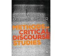 Methods Of Critical Discourse Studies (Introducing Qualitative Methods Series) (Paperback) Ruth Wodak, Michael Meyer (Auteur)