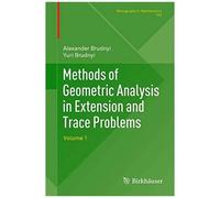 Methods Of Geometric Analysis In Extension And Trace Problems