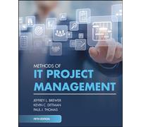 Methods of IT Project Management, Fifth Edition - Jeffrey L. Brewer - Purdue University Press - ebook (ePub) - Livre