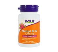 Now Foods – Vitamine B12 Méthylcobalamine 1000 mcg – 100 pastilles