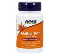 Méthyl B-12 avec acide folique, 5000mcg - 120 pastilles