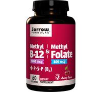 Methyl B12 & Methyl Folate 800 Mcg Cherry 60 Comp.