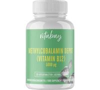 Méthylcobalamine Vit.B12 Depot 5000 \µg vegan Lut. 120 pcs