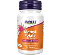 Méthylfolate 1000 mcg 90 comprimés Now Foods