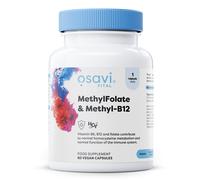 Méthylfolate et Méthyl-B12 - 60 capsules végétaliennes