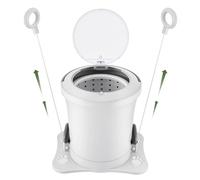 Meticuloso Mini séchoir à linge manuel portable compact sans électrique pour camping-car, camping, école, appartement, dortoir