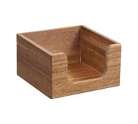 MetieFasia Boîte de Rangement pour Notes Autocollantes En Bois Massif Rustique pour Bureau, Commerce et Maison