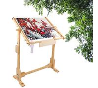 Métier à Broder sur Pied pour Broderie, Piquage, Point de Croix, Peinture sur Soie, 50 cm