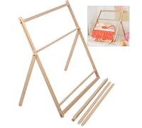 Métier à tisser en bois réglable pour tapisserie laine tricot outil