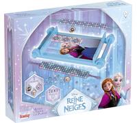 Lansay - Kit métier à tisser Reine des Neiges - Perles, fils & charms Anna & Elsa - Dès 5 ans