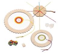 Métier à tisser rond et fleur à tricoter