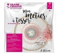 Metier a tisser rond moyen format rose