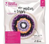 Graine créative Métier à tisser Rond Petit format Mauve